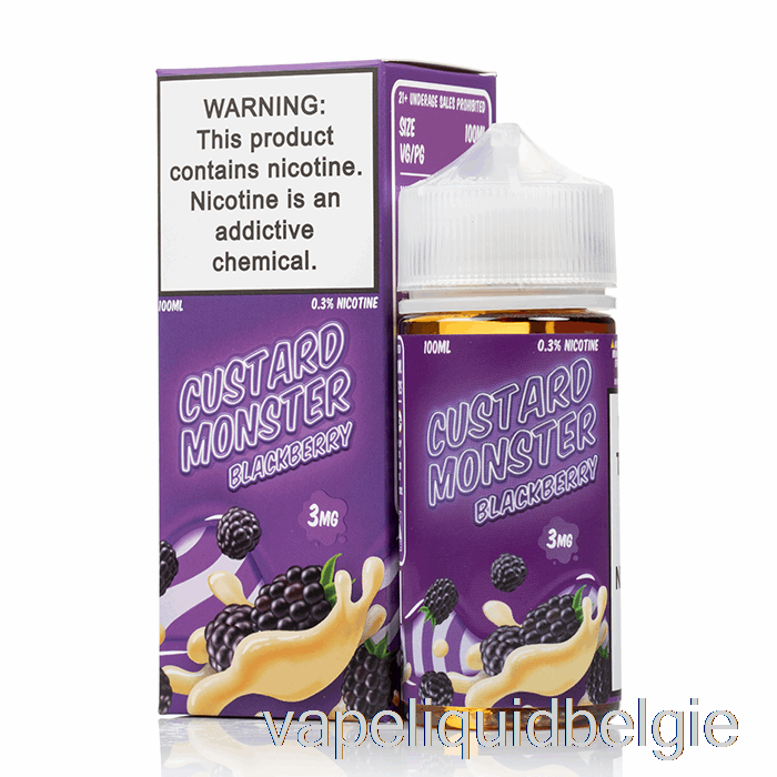 Vape Smaken Bramen - Custardmonster - 100ml 3mg